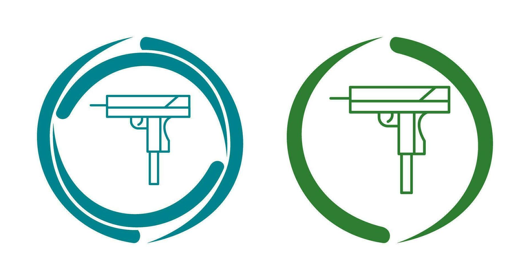 Unique Gun Vector Icon