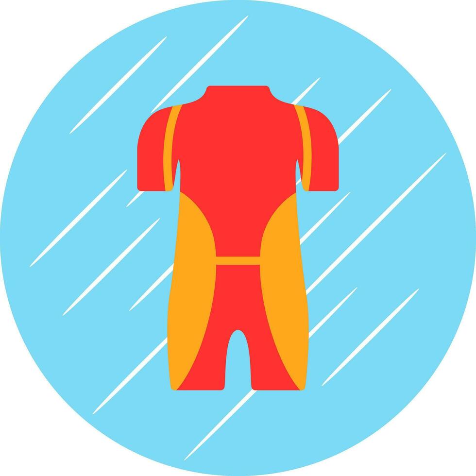 mojado traje vector icono diseño