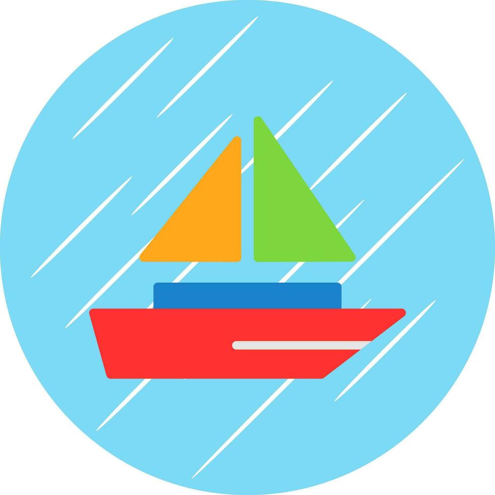 Sailing Vector Icon Design