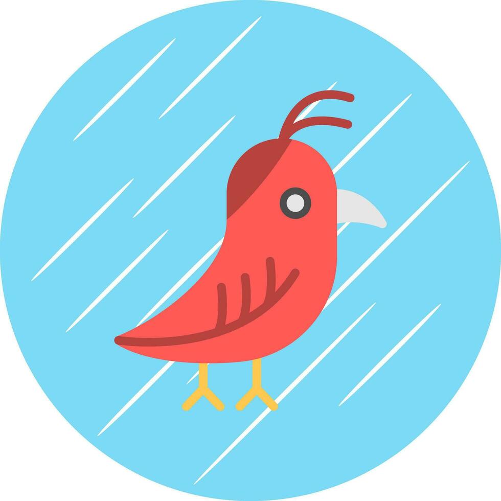 diseño de icono de vector de pájaro