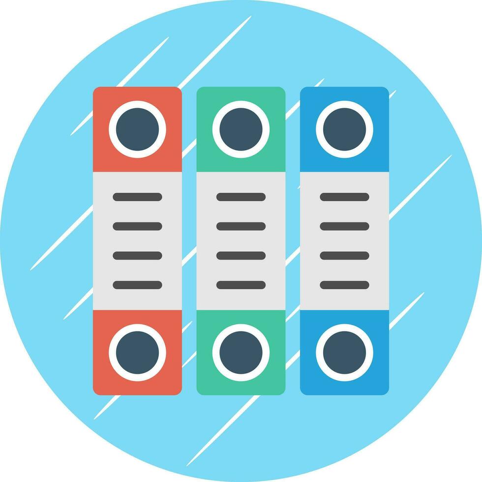 Binders Vector Icon Design