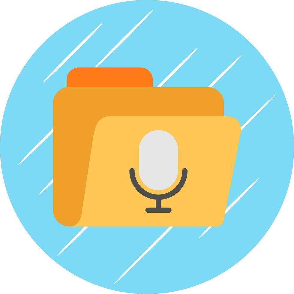 Mic Vector Icon Design