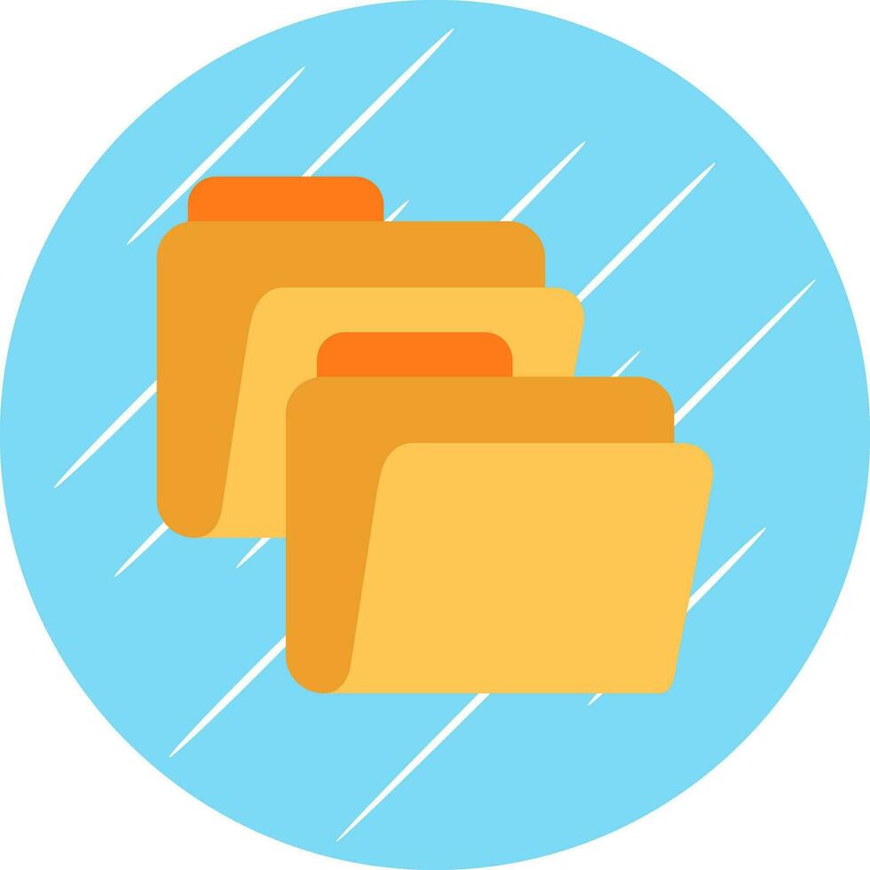 Folders Vector Icon Design