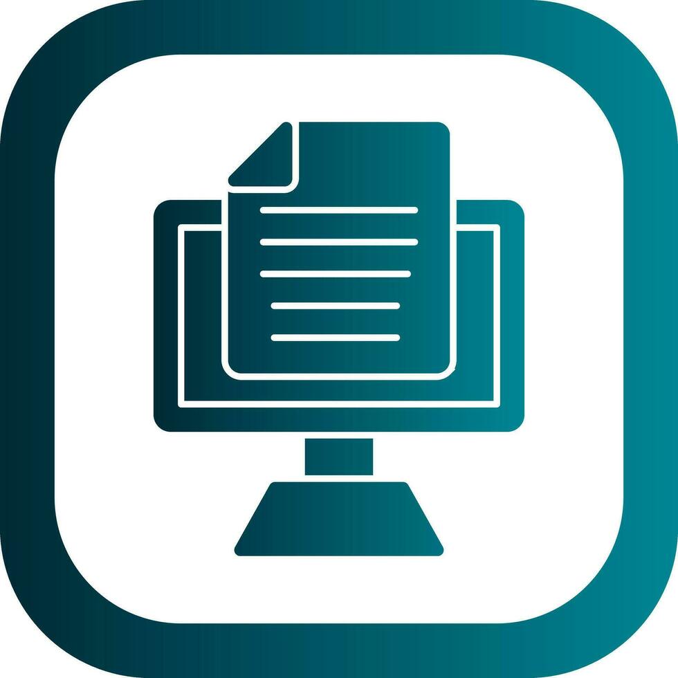 Blog Vector Icon Design