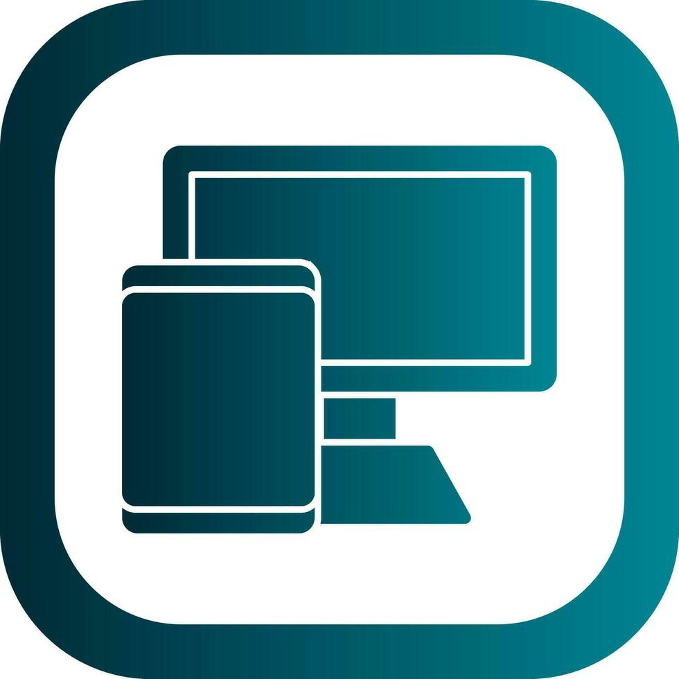 Computer Vector Icon Design