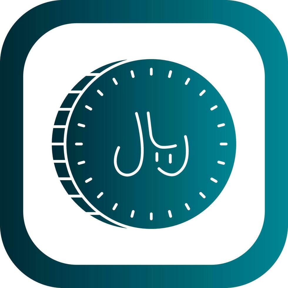 Riyal Vector Icon Design