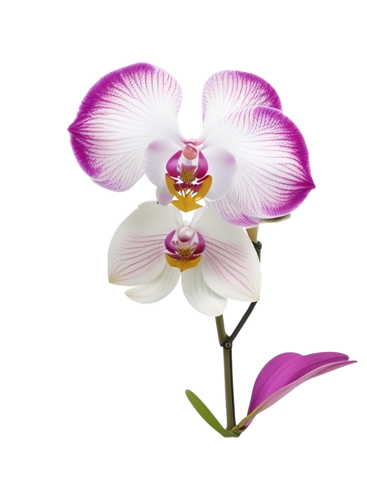 Orchid flower  , AI Generative png