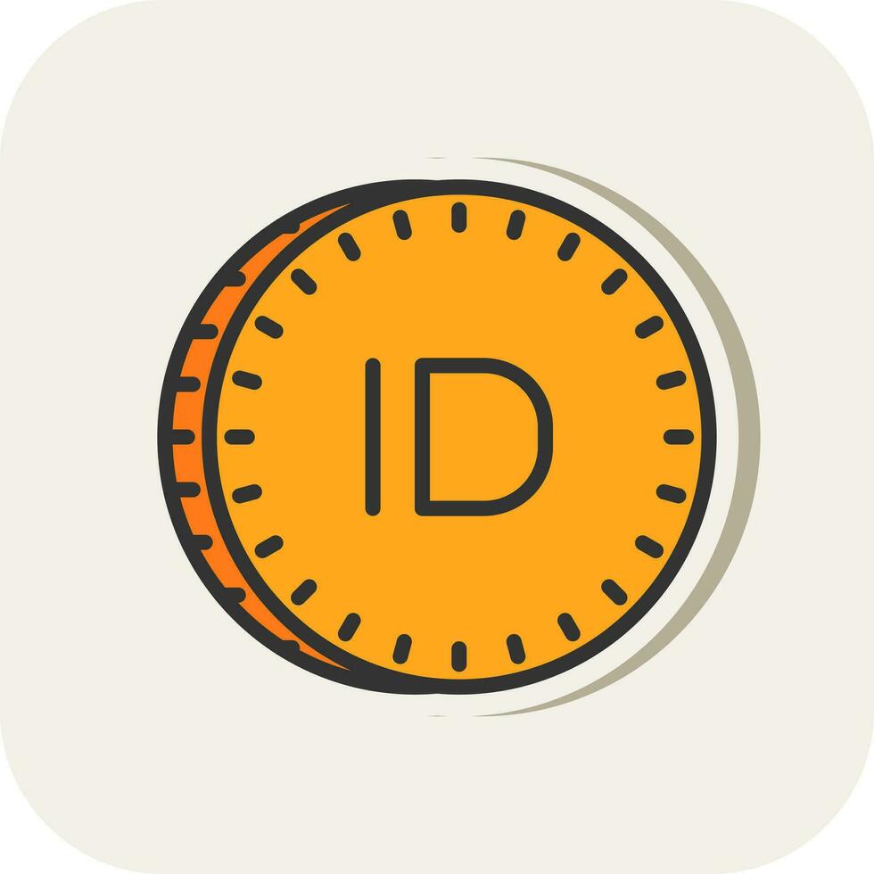 Iraqi dinar Vector Icon Design