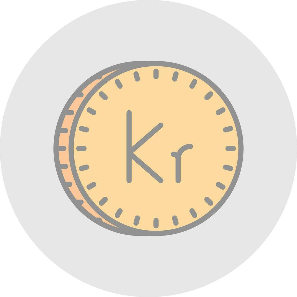 Krone Vector Icon Design