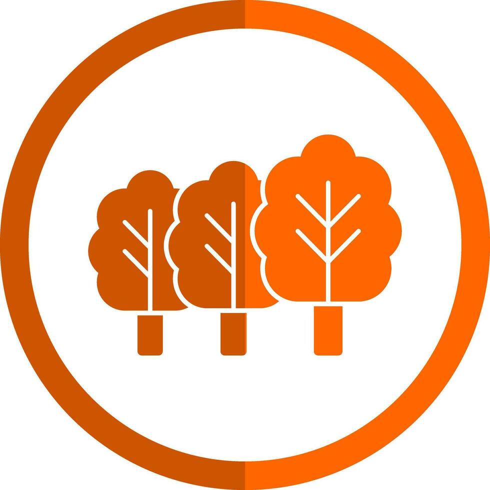 Forest Vector Icon Design