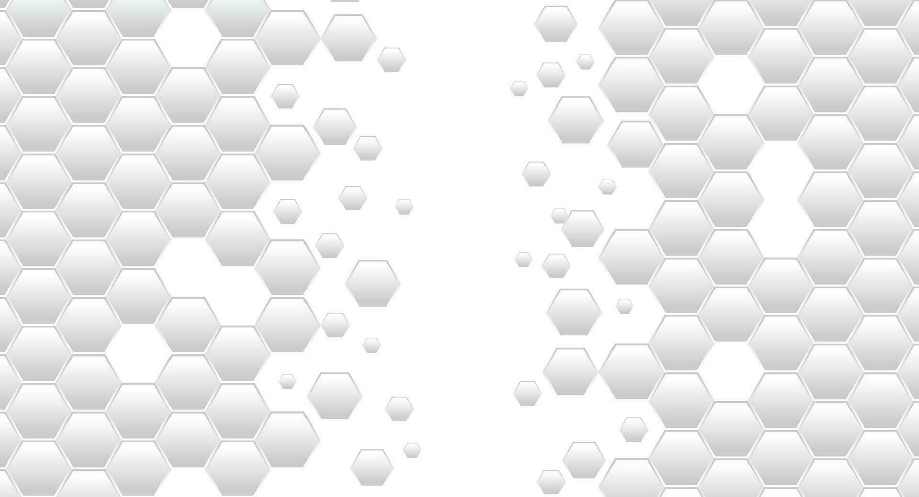 Abstract Geometric Shape Hexagon Background vector