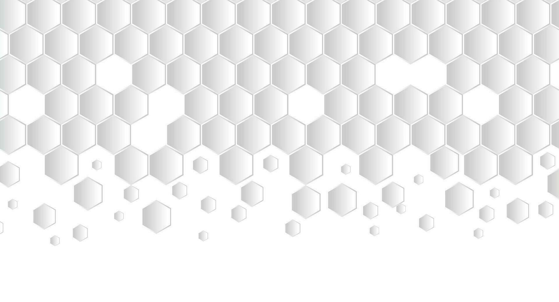Abstract Geometric Shape Hexagon Background vector