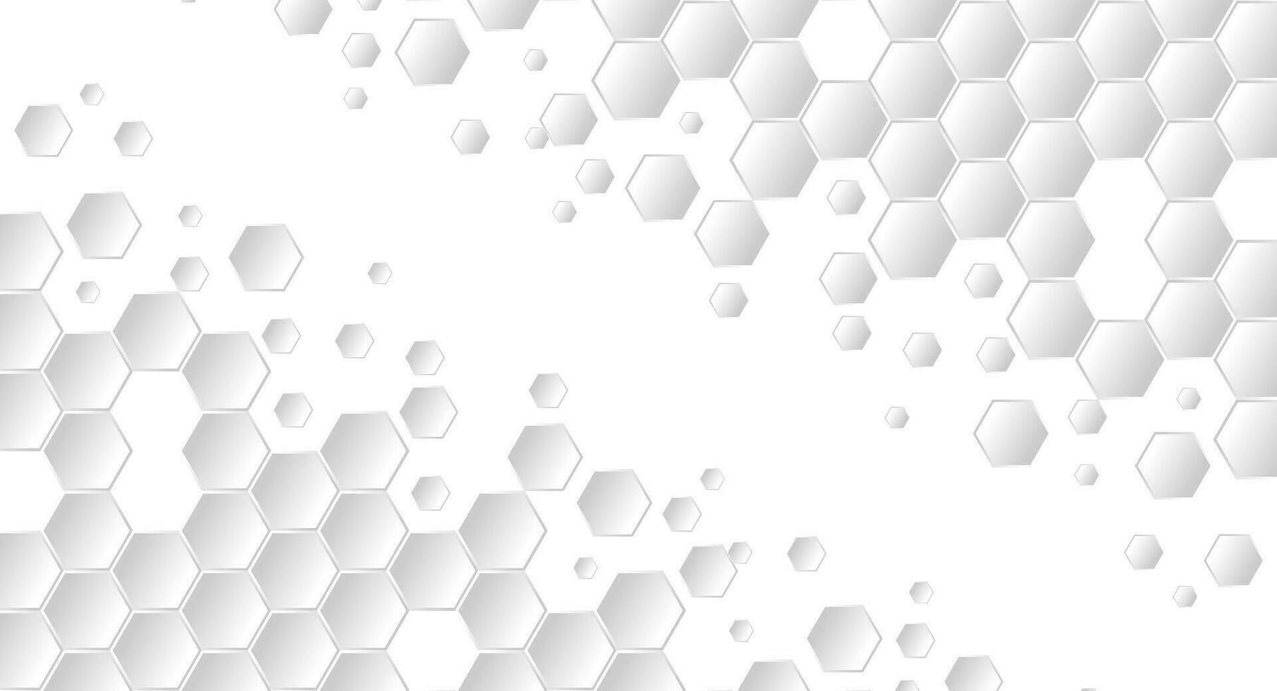 Abstract Geometric Shape Hexagon Background vector