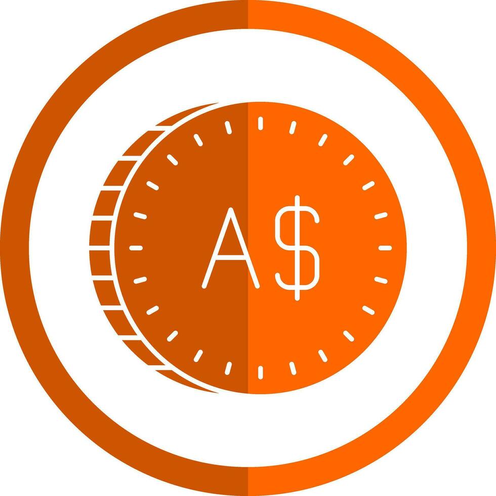 Australian Dollar Vector Icon Design