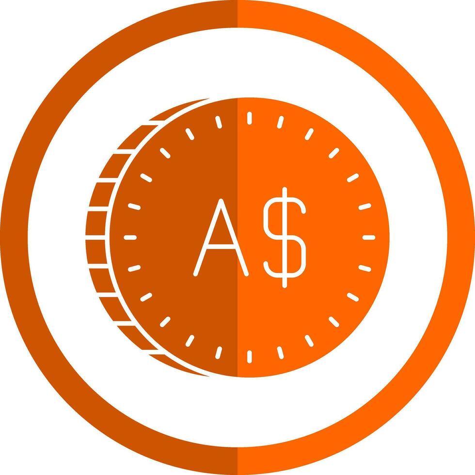 Australian Dollar Vector Icon Design