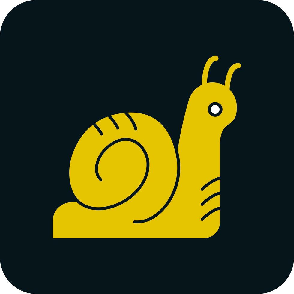 Snail Vector Icon Design