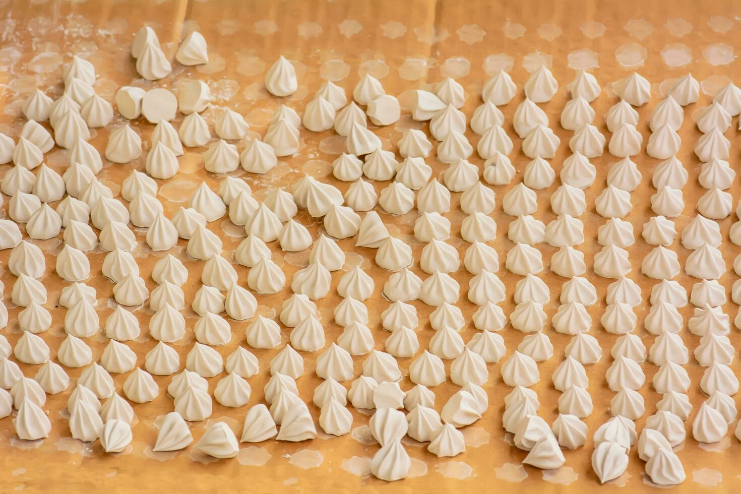 White clay filler was laid out to dry in the sun. It's a pressed powder used for body and face application. It is popularly used on Songkran Day in Thailand. photo