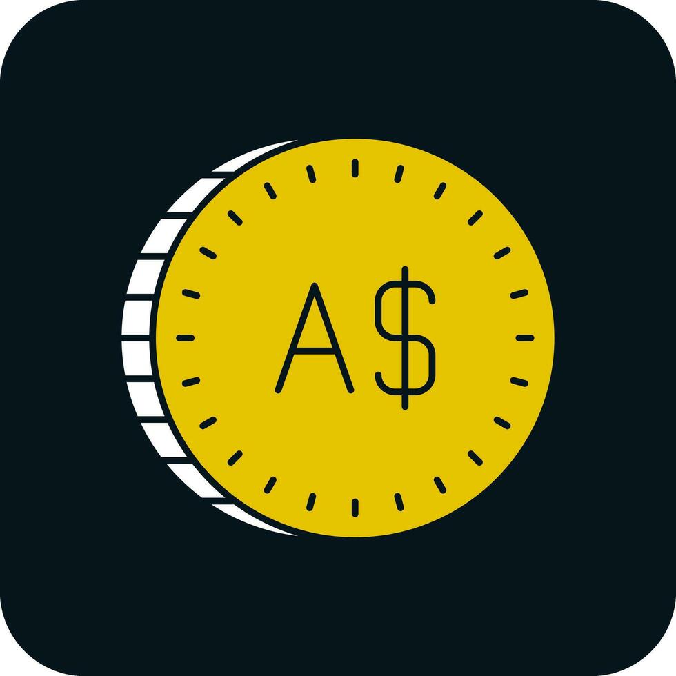 Australian Dollar Vector Icon Design