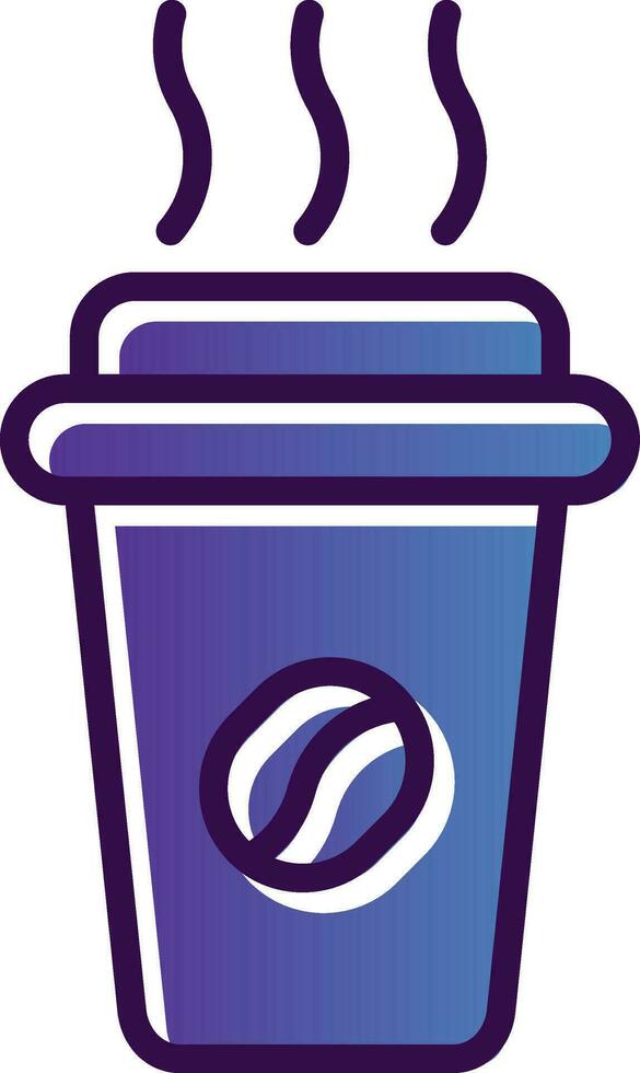 Coffee Cup Vector Icon Design