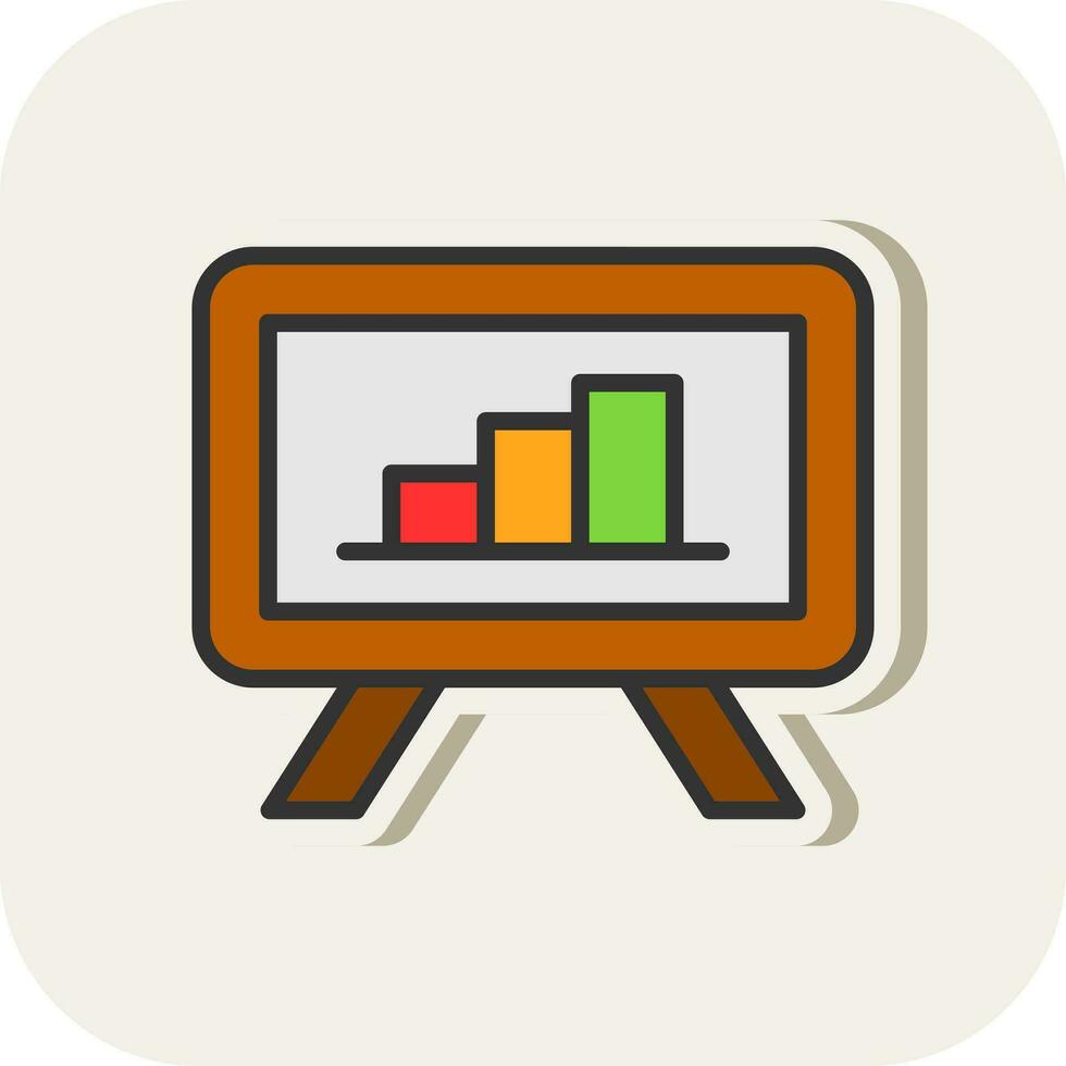 Chart Vector Icon Design