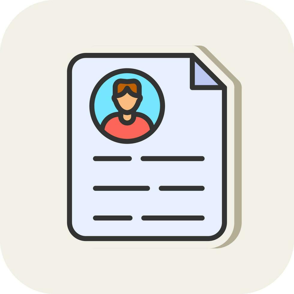 Portfolio Vector Icon Design