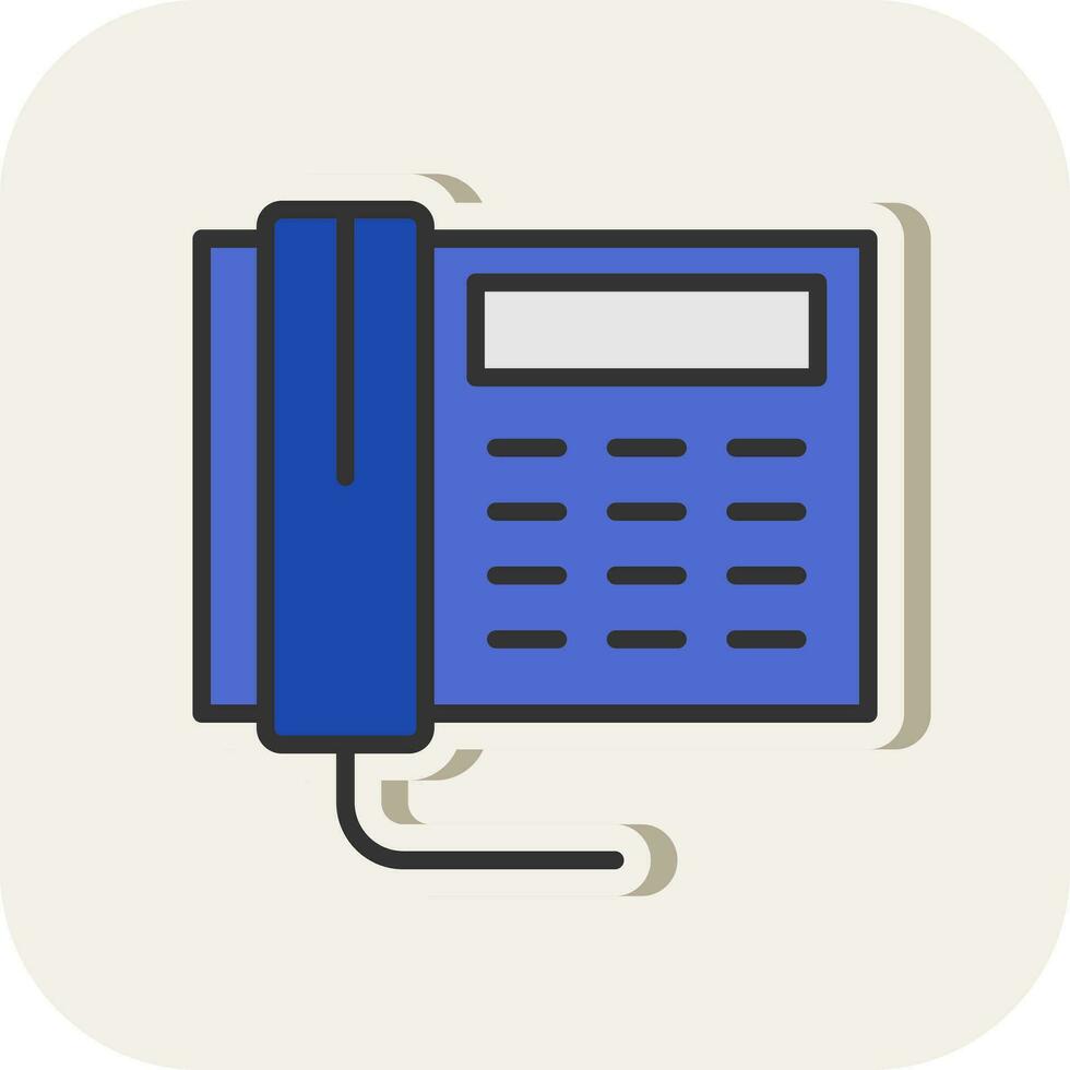 Telephone Vector Icon Design