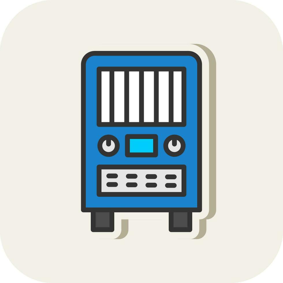 Air Conditioner Vector Icon Design