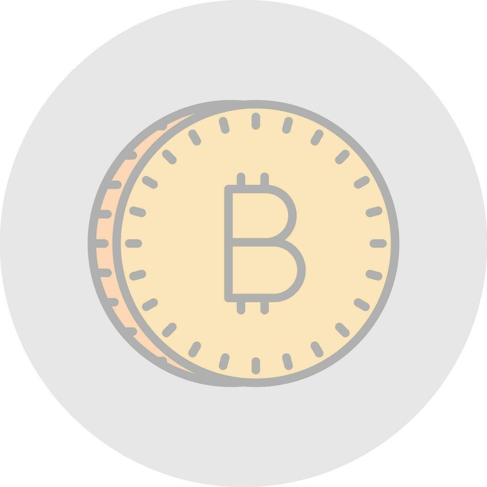 bitcoin Vector Icon Design