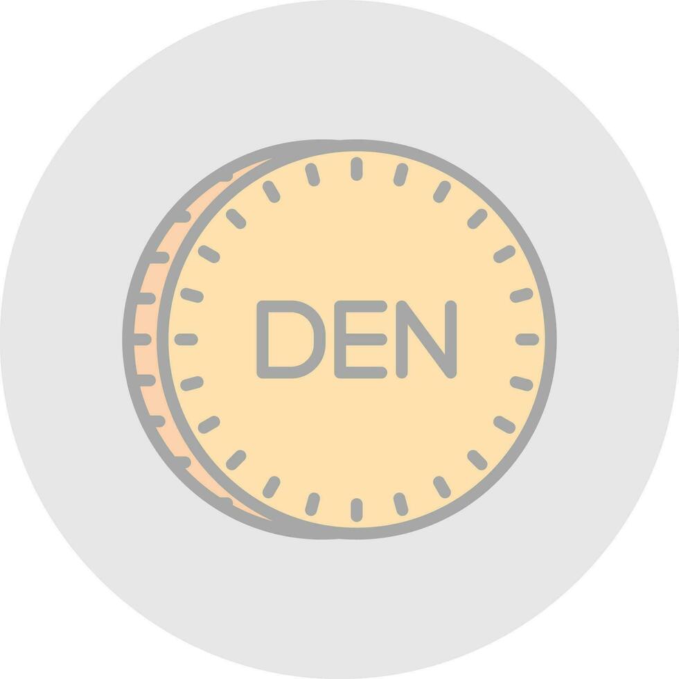 Denar Vector Icon Design