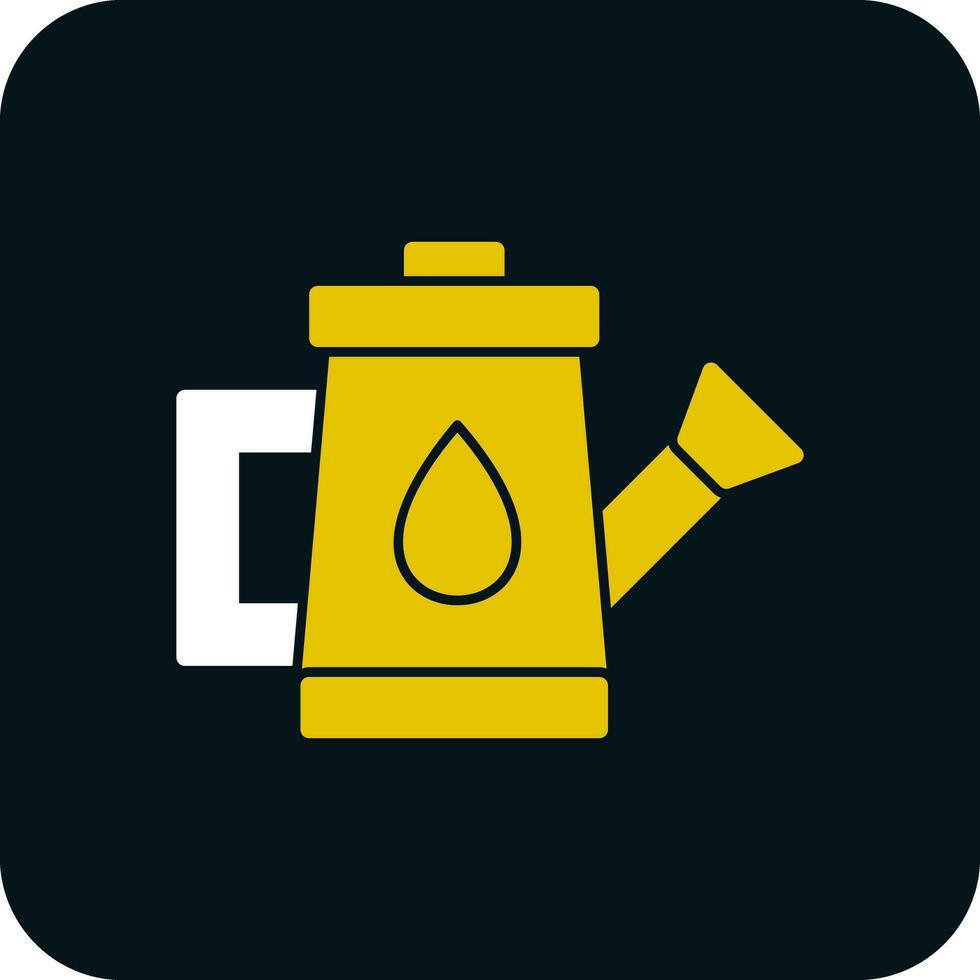 Watering Can Vector Icon Design