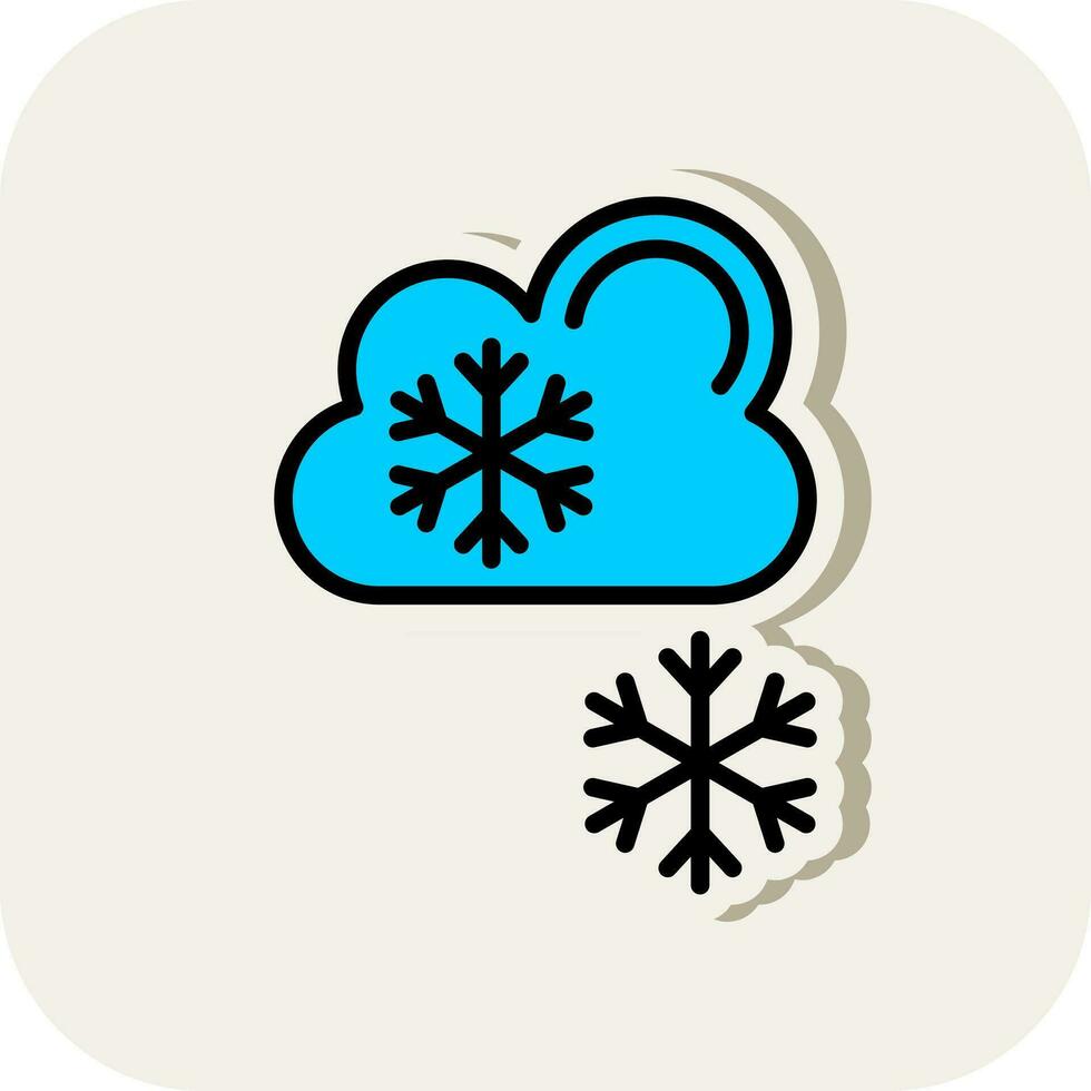 invierno vector icono diseño