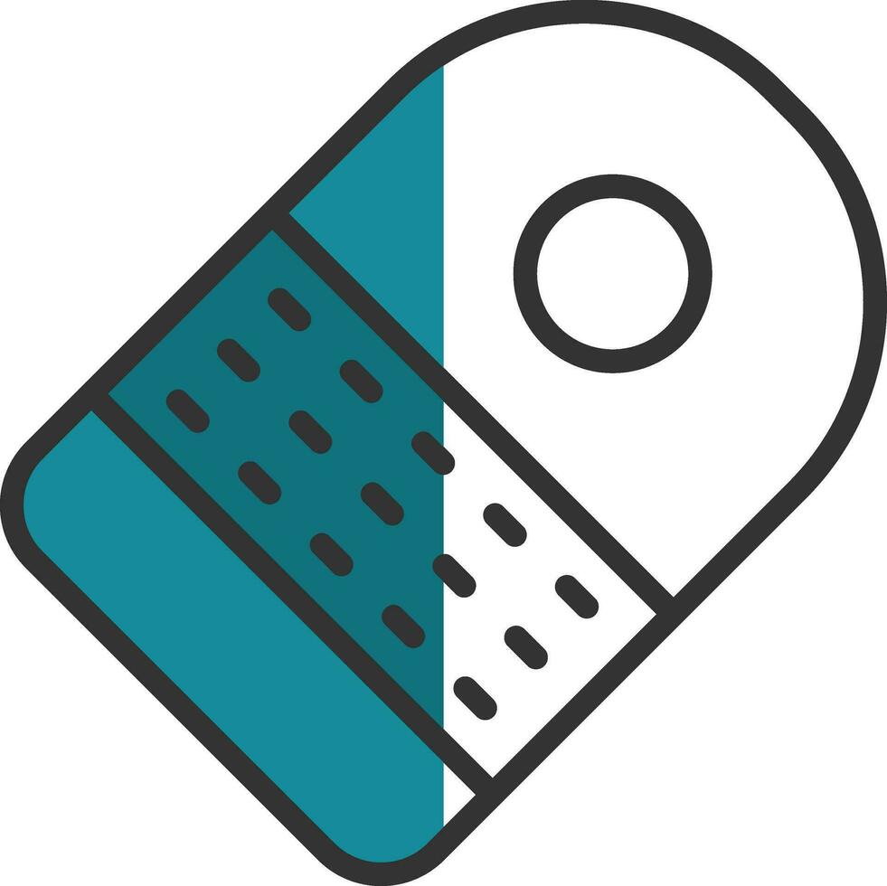 Key Tag Vector Icon Design