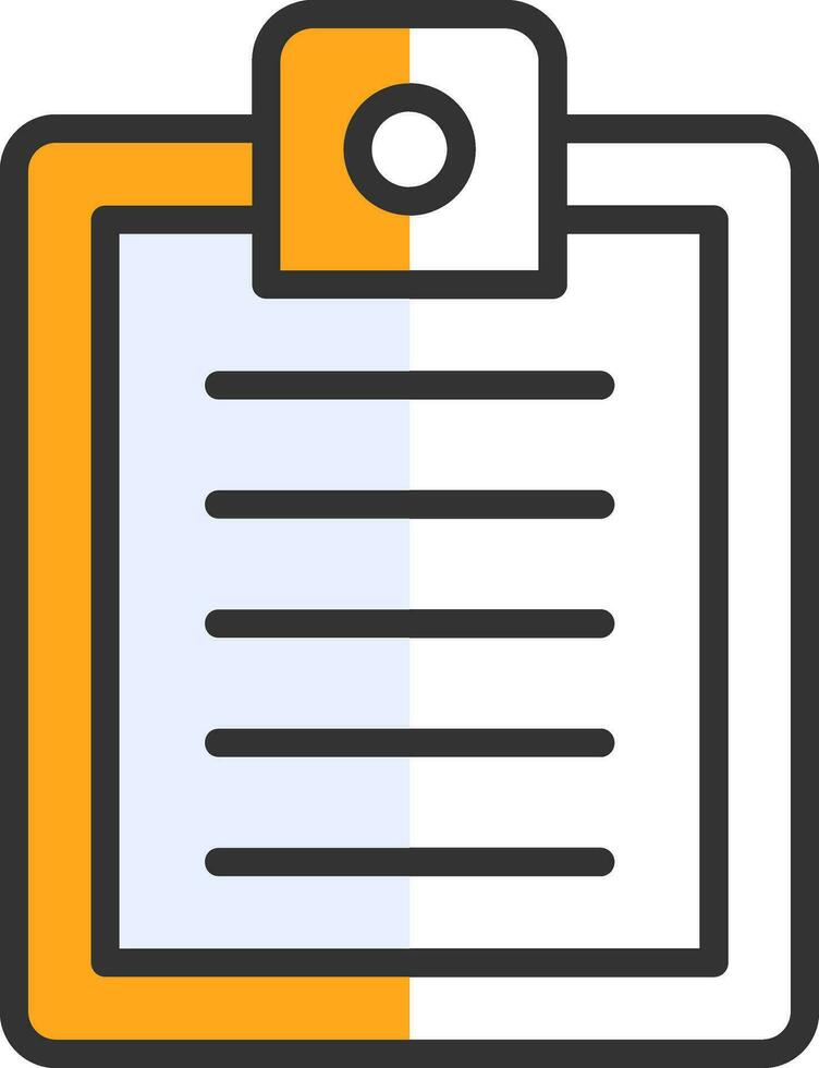 Clipboard Vector Icon Design