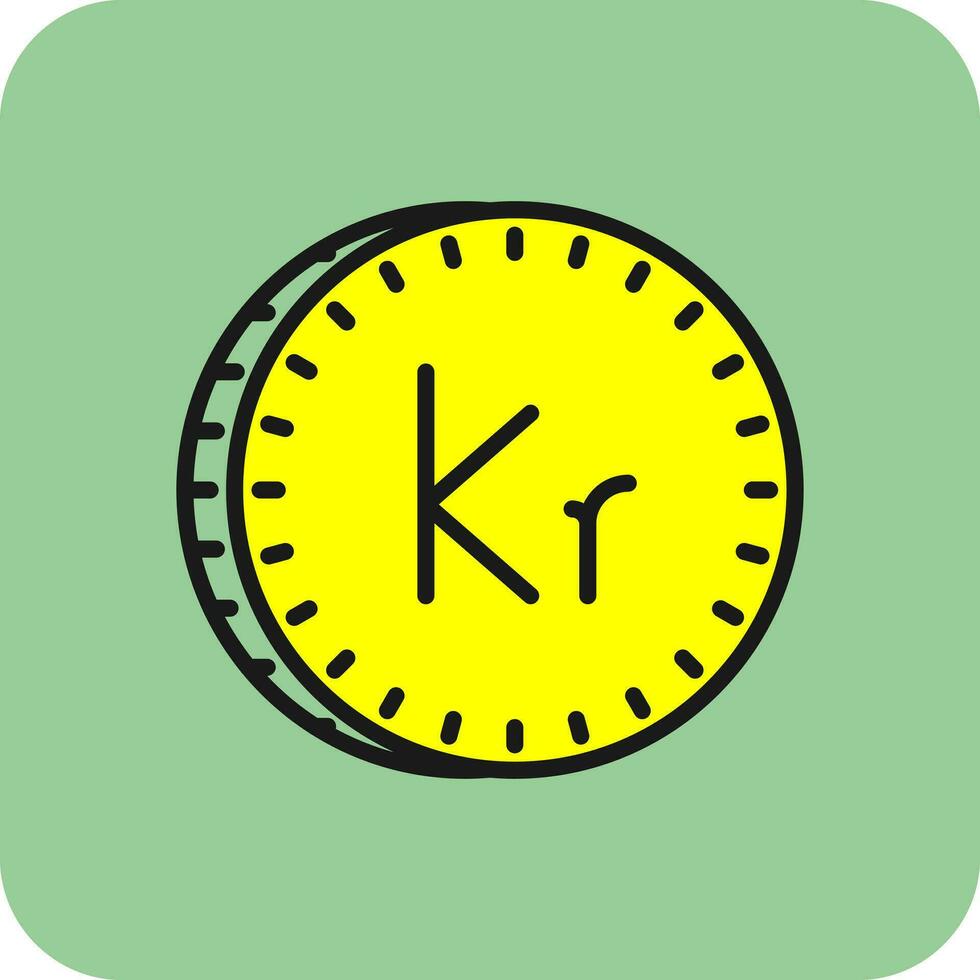 Krone Vector Icon Design