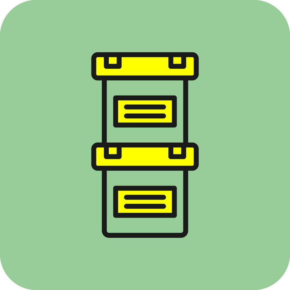 Boxes Vector Icon Design