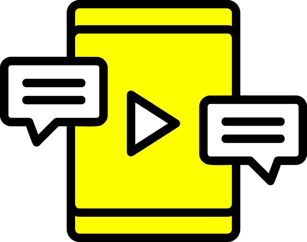 Comment Vector Icon Design