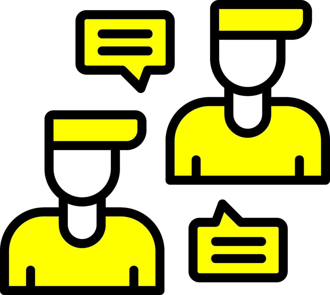 Forum Vector Icon Design