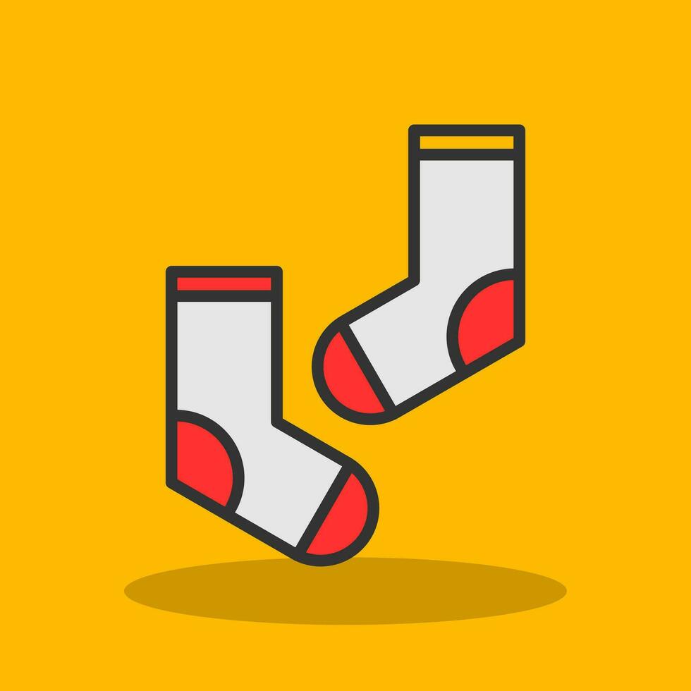 Socks Vector Icon Design