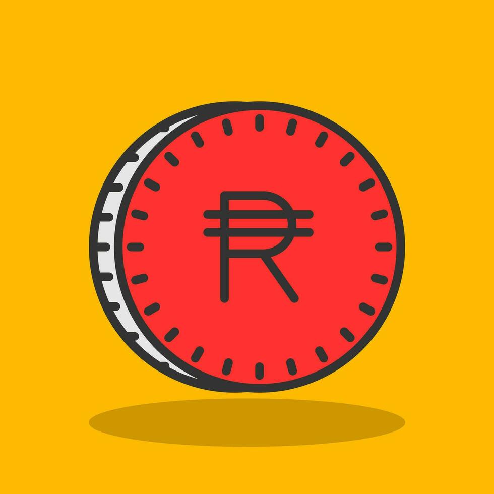 Rand Vector Icon Design