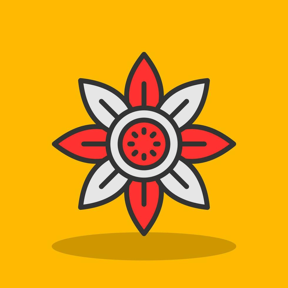 Sunflower Vector Icon Design