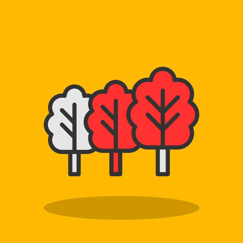 Forest Vector Icon Design