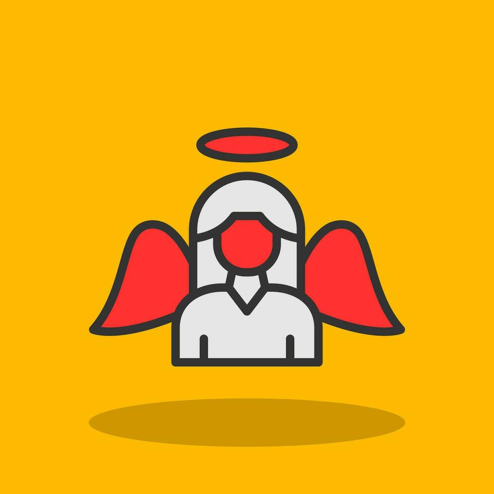 ángel vector icono diseño