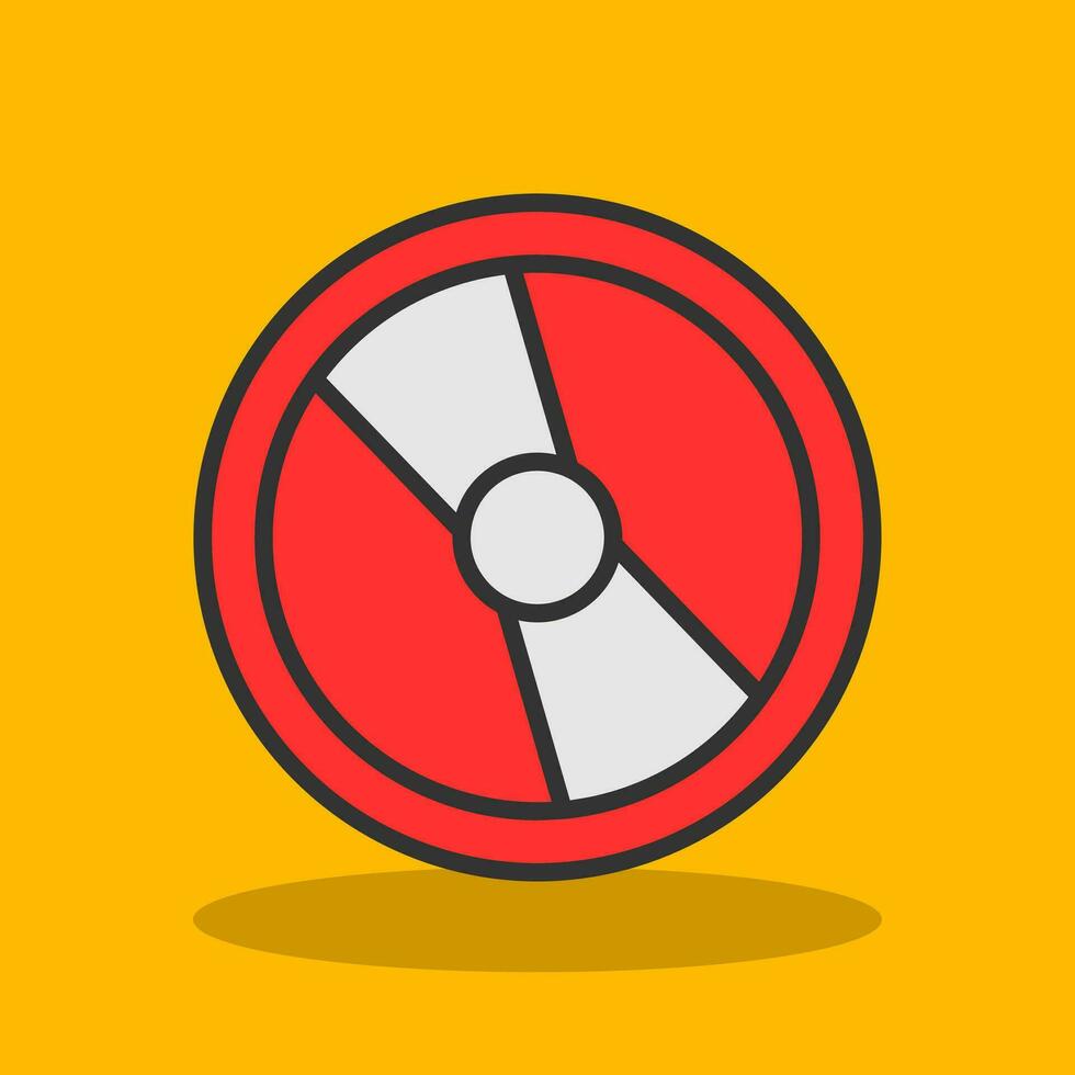 Compact Disk Vector Icon Design
