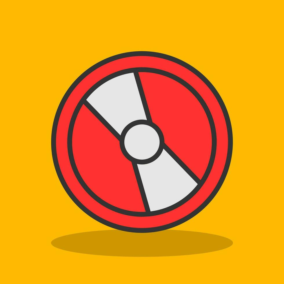 Compact Disk Vector Icon Design