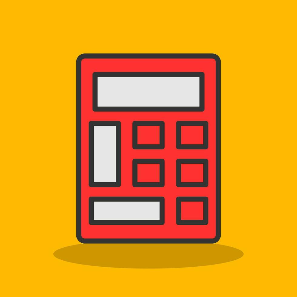 Calculator Vector Icon Design