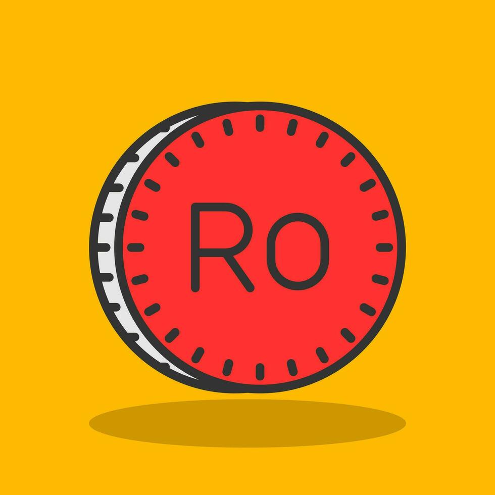 Omani rial Vector Icon Design