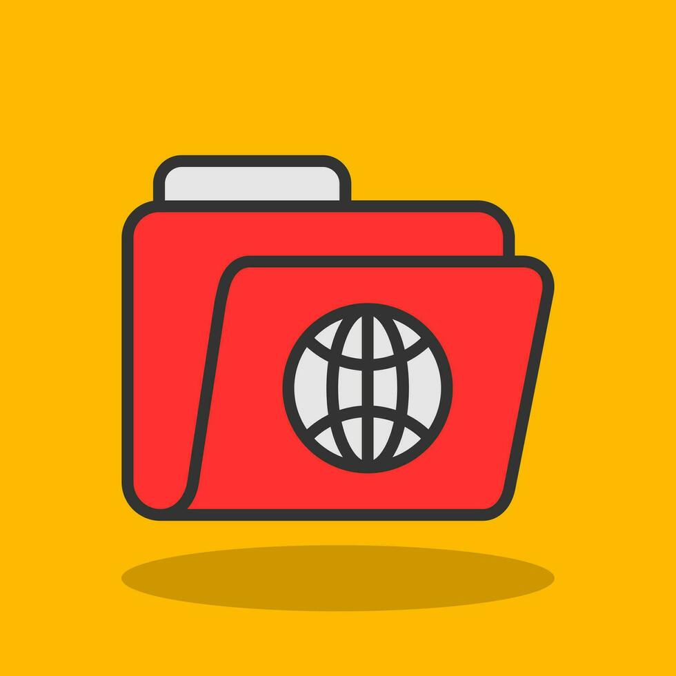 Folder Vector Icon Design