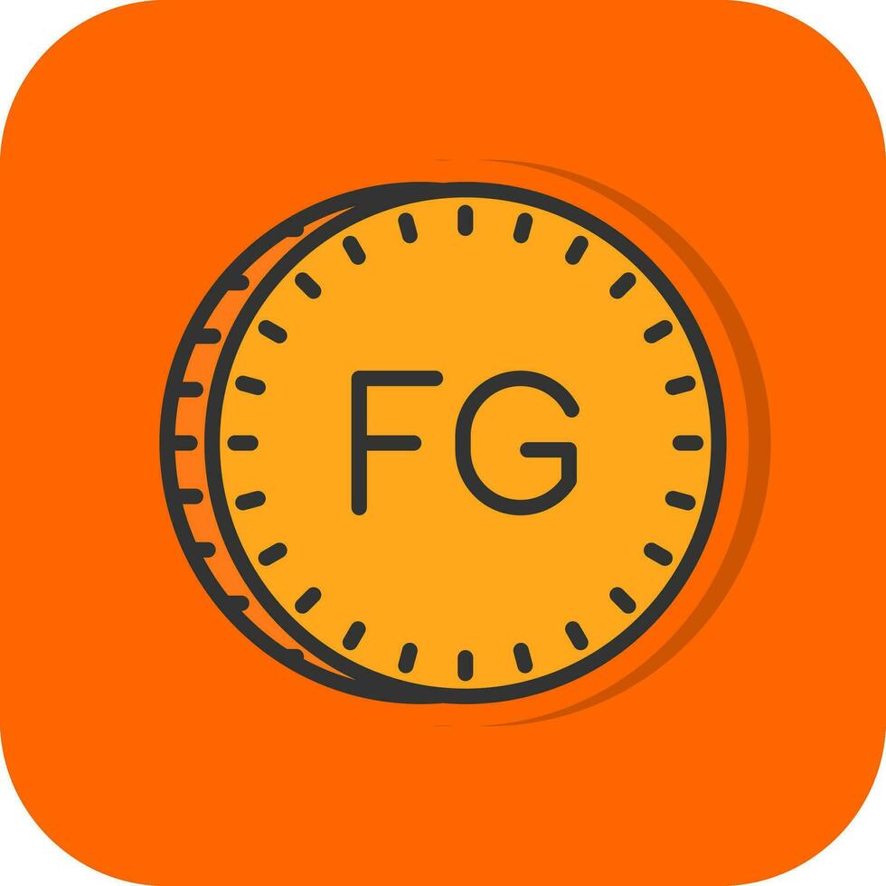 Guinean franc Vector Icon Design