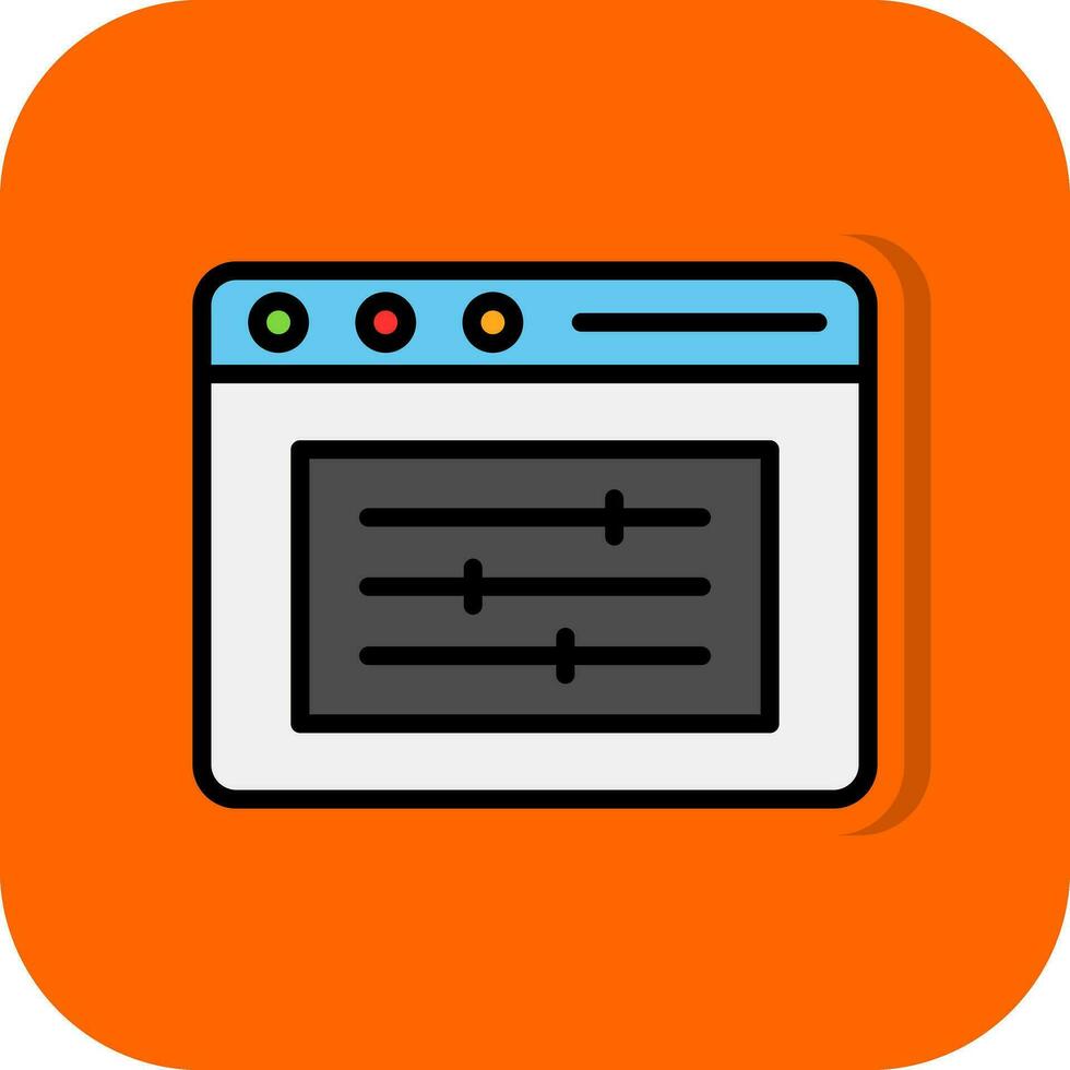 Sound Control Vector Icon Design