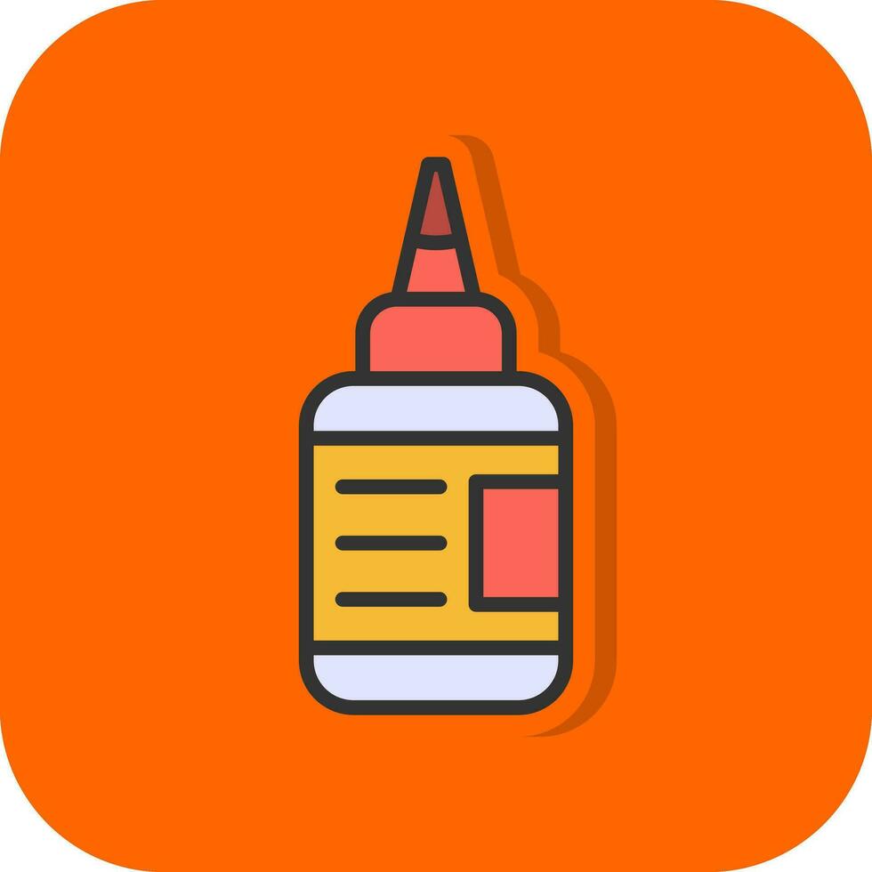 Liquid Glue Vector Icon Design